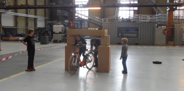 Parcours met de elektrische fiets